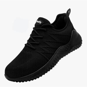 Black Steel Toe Athletic Shoes